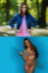 Looking erotic woman looking